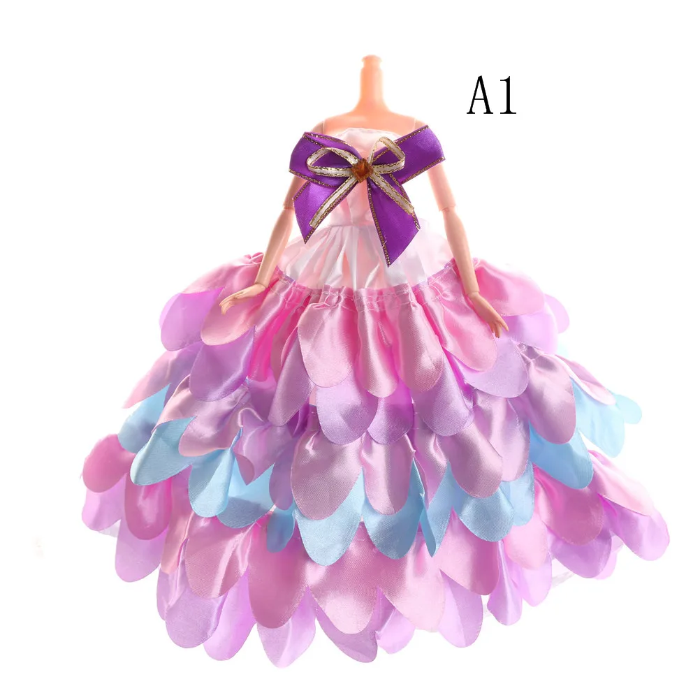 1 комплект модное Кукольное свадебное платье с блестками изготовленное для