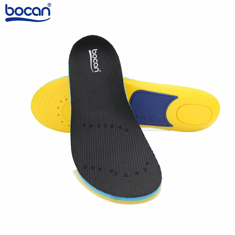 Bocan Memory foam insoles shoe insoles for shock absorptions foot pain relieve for men and women shoe insoles