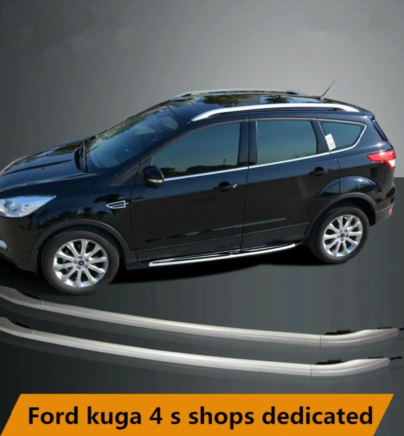 Направляющие на крышу для Ford kuga Escape 2013 2014 2015 2016 из алюминиевого