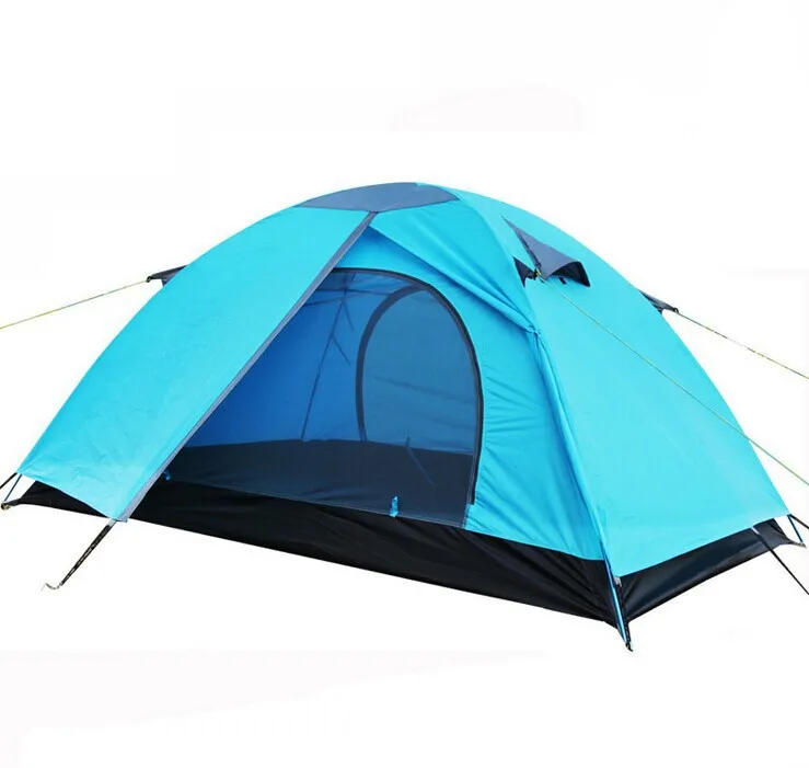 

camping tent aluminum pole tent double layer outdoor tent
