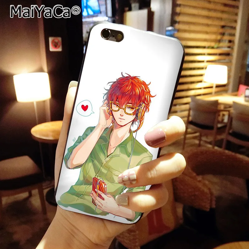 Чехол для телефона MaiYaCa 707 Mystic Messenger аниме iphone SE 2020 11 pro 8 7 66S Plus X 5S XS XR MAX | Мобильные