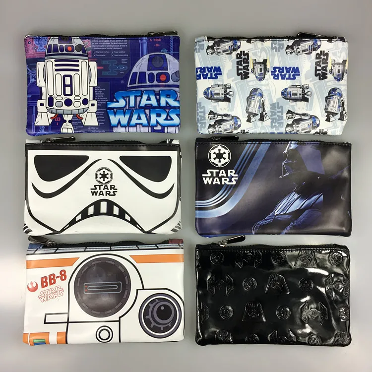 Pencilcase Звездные войны ручная сумка StarWar мультфильм канцелярские принадлежности с аниме футляр для карандашей мешочек кошельки кожа молния пенал кошелёк