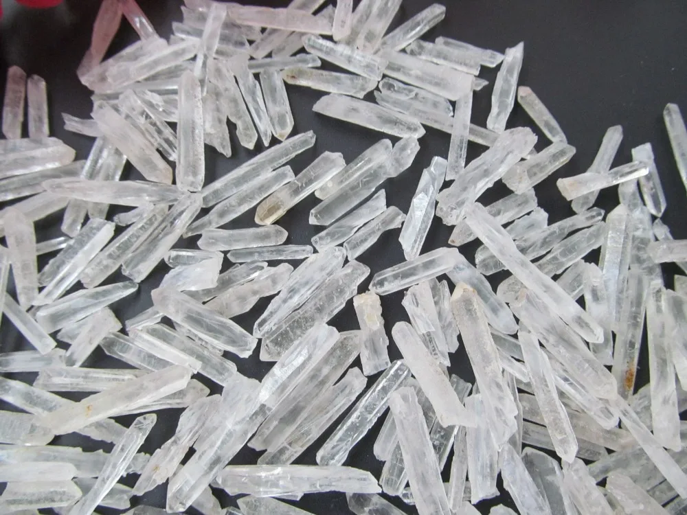 AA++ прозрачный натуральный Lemurian Seed кварцевый кристалл точки образец 20 шт./лот