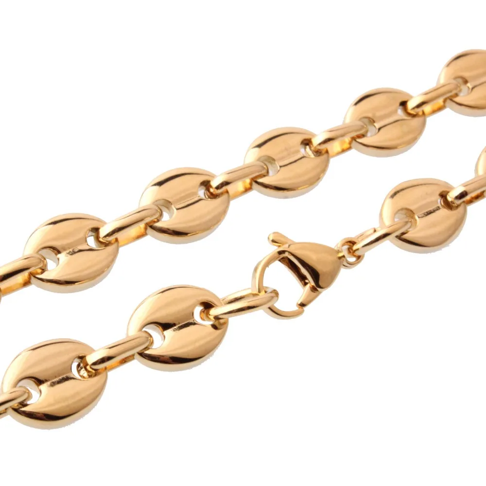 Цепочка мужская круглая из нержавеющей стали 7/9/11 мм|fashion jewelry|jewelry fashionnecklace boy |