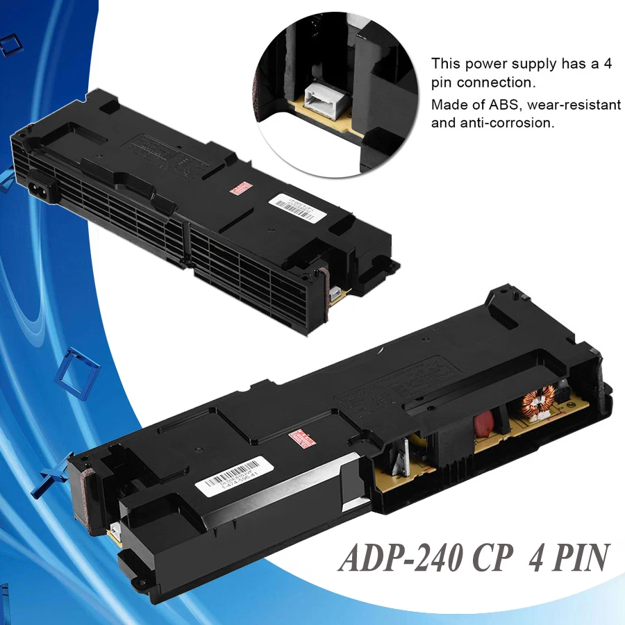Оригинальный блок питания для PS4 4pin адаптер Sony PlayStation 4 серия 1100 PS аксессуары