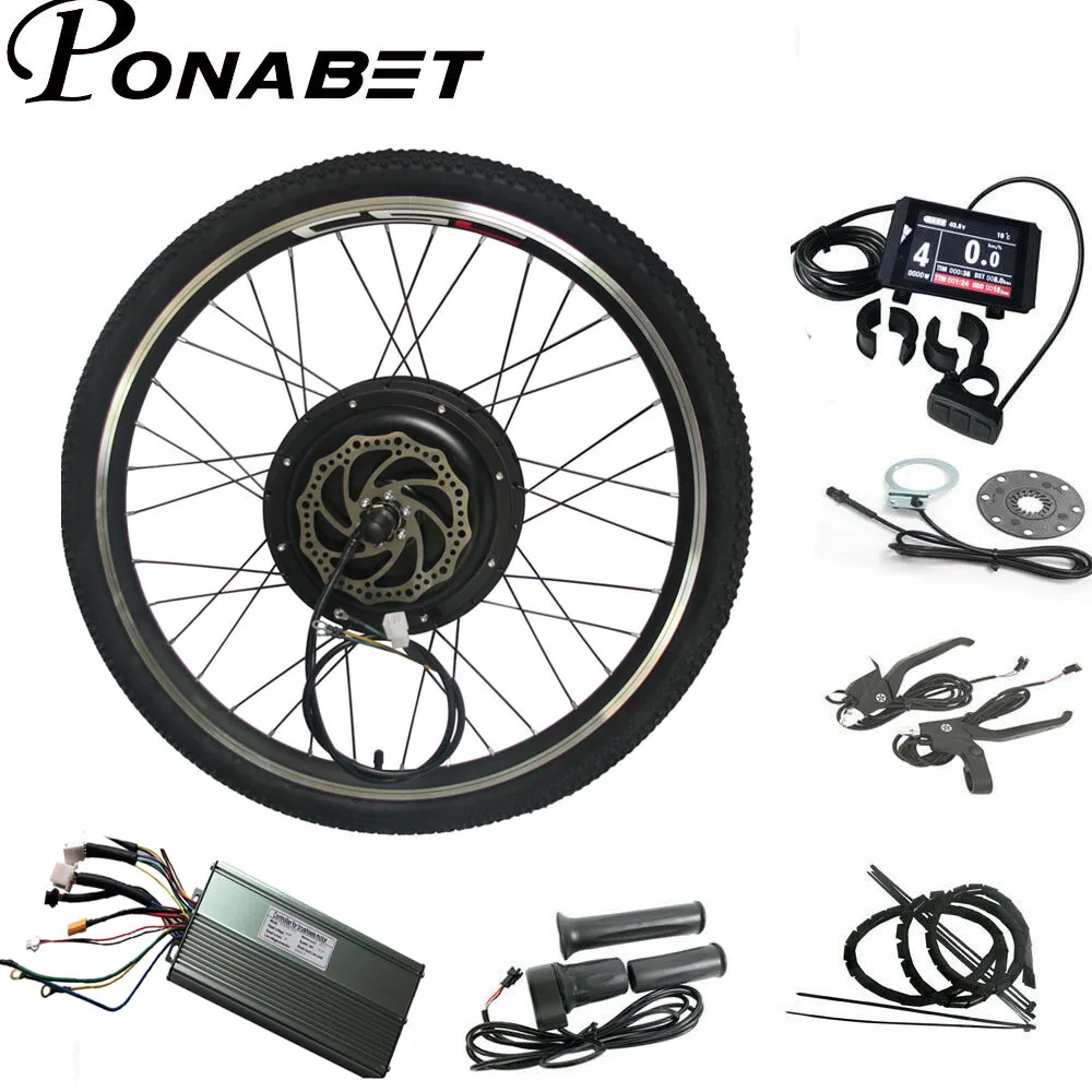 Электромотор комплект задних колес 20 &quot24&quot 26 &quot27 5&quot 27 &quot28&quot 29 &quot700C E bike LCD8