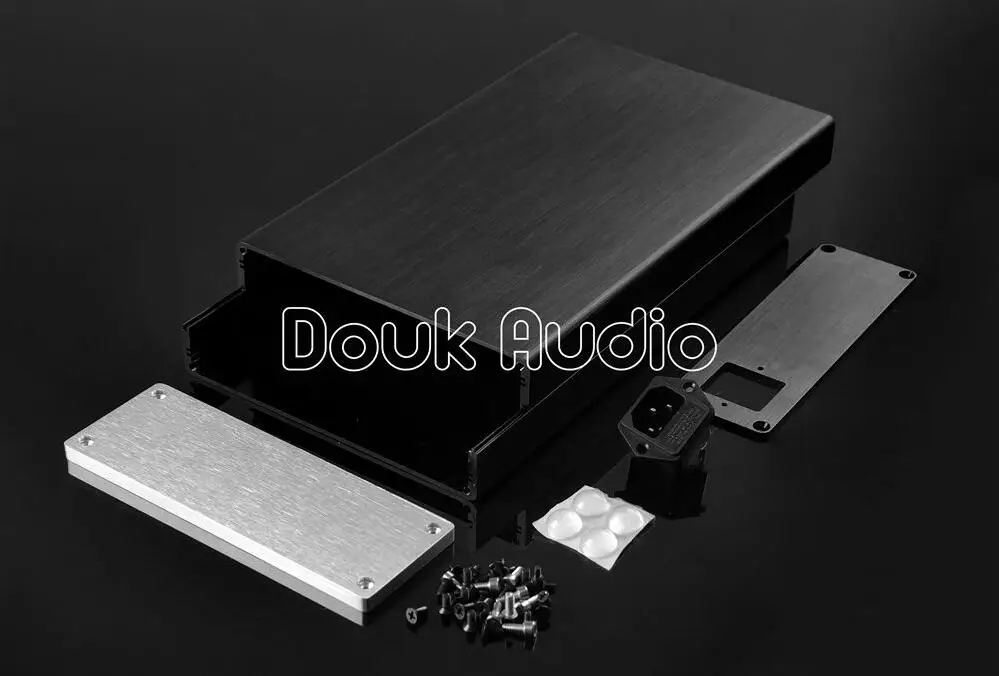 Nobsound алюминиевый корпус усилителя Чехол DIY Предварительный усилитель |