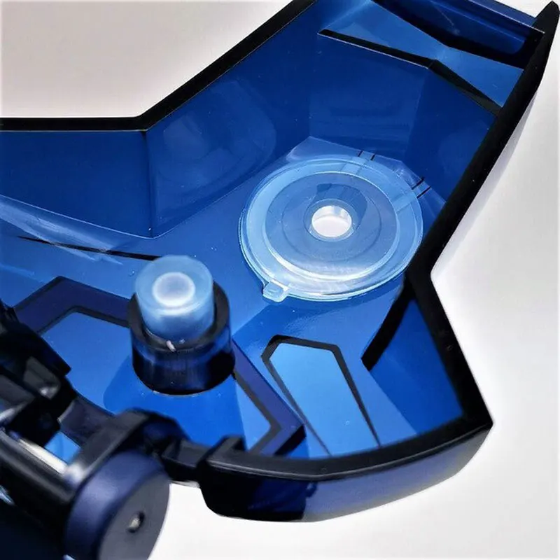 Бутылка для воды ZORRI протеиновый спортивный шейкер бутылка заварки фруктов синяя