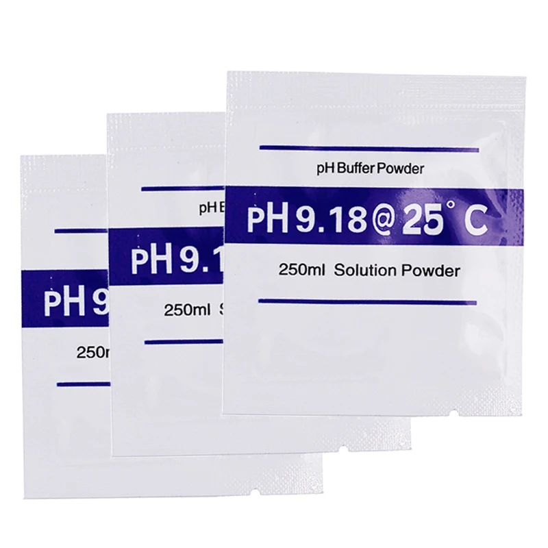 Стандартный раствор для воды 20 шт. реагент порошок PH буфер 9 18 инструменты