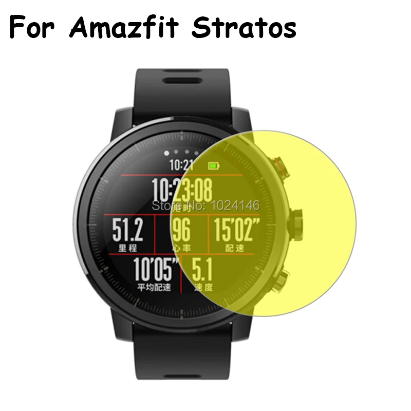 100 шт./лот для Xiaomi Huami Amazfit Stratos Pace Verge спортивные Смарт-часы 2 2S 3 прозрачная пленка из мягкого ТПУ Защита экрана не стекло