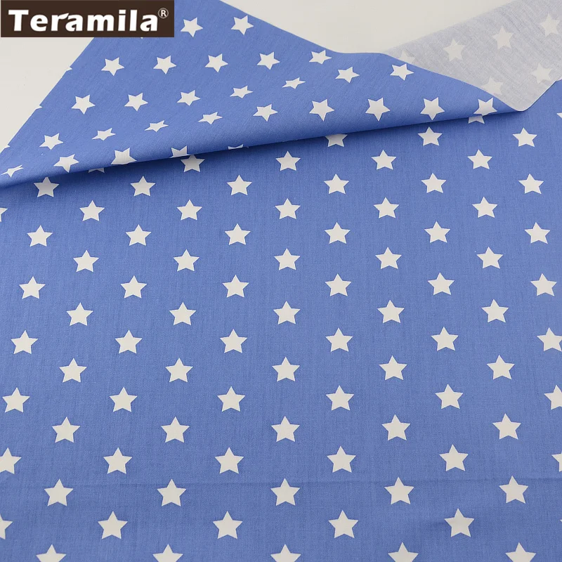 2017 звезд дизайн дневная темно синяя ткань Квилтинг лоскутное шитье для рубашки