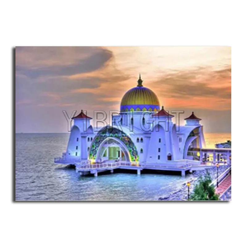 Полностью Квадратный бриллиант 5D Вышивка крестиком морская Алмазная вышивка