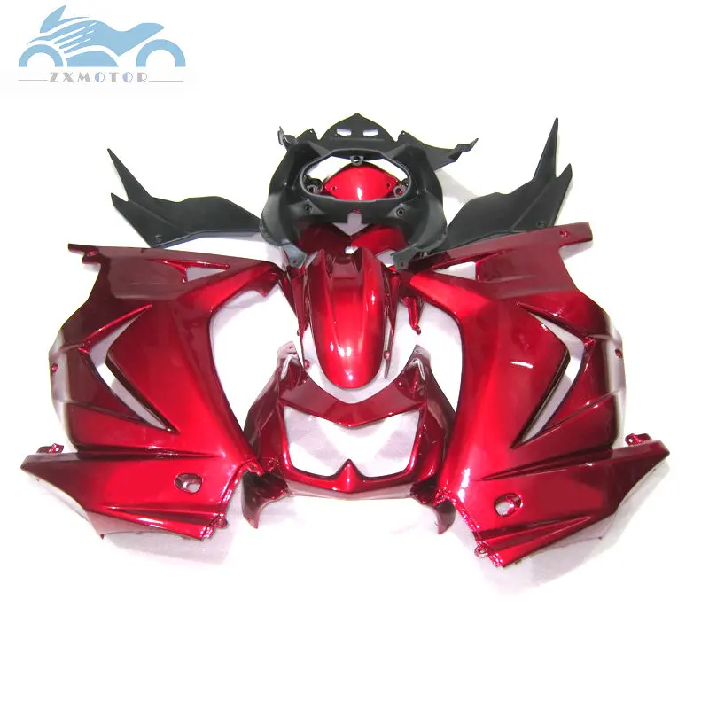 Injection molding for Kawasaki Ninja fairings kit 250r 2008 2009 2011 2014 ZX250 08-14 dark red motorcycle ABS fairing EX250 |