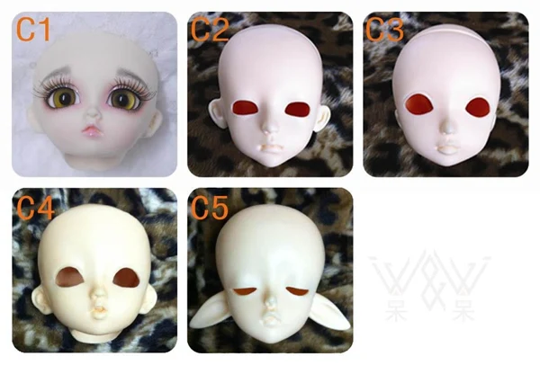 1/6 весы BJD голова без макияжа BJD/Аксессуары для кукол SD только практического