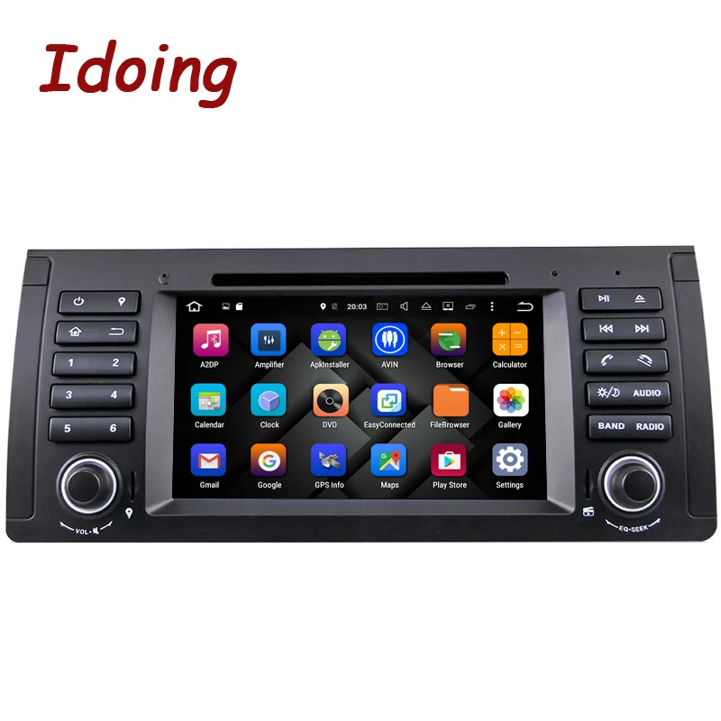 Idoing Android6.0/2G RAM/32G ROM/8 Core/1Din для BMW E90 быстрая загрузка автомобильный DVD