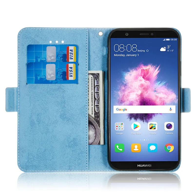 Honor 7A чехол 5 45 &quotФлип раскладный кожаный на СПС Fundas huawei DUA L22 Coque Y5 2018 футляр чехлы