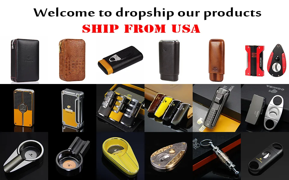 COHIBA темно-серый цвет серебристый Золотой чистый Медь смолы сигары держатель