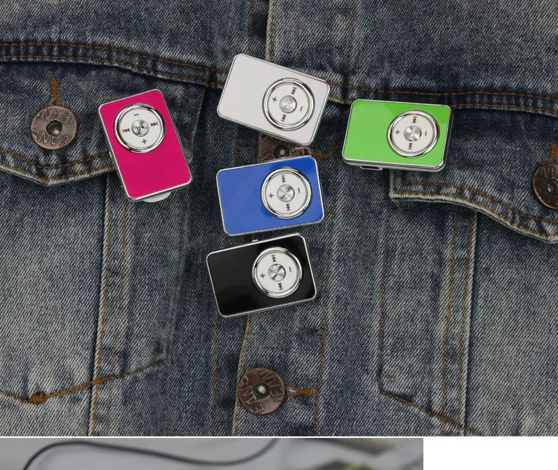Мини USB MP3 музыкальный медиаплеер с usb-кабелем, поддержка Micro SD TF 1-16 Гб, цифровые mp3-плееры
