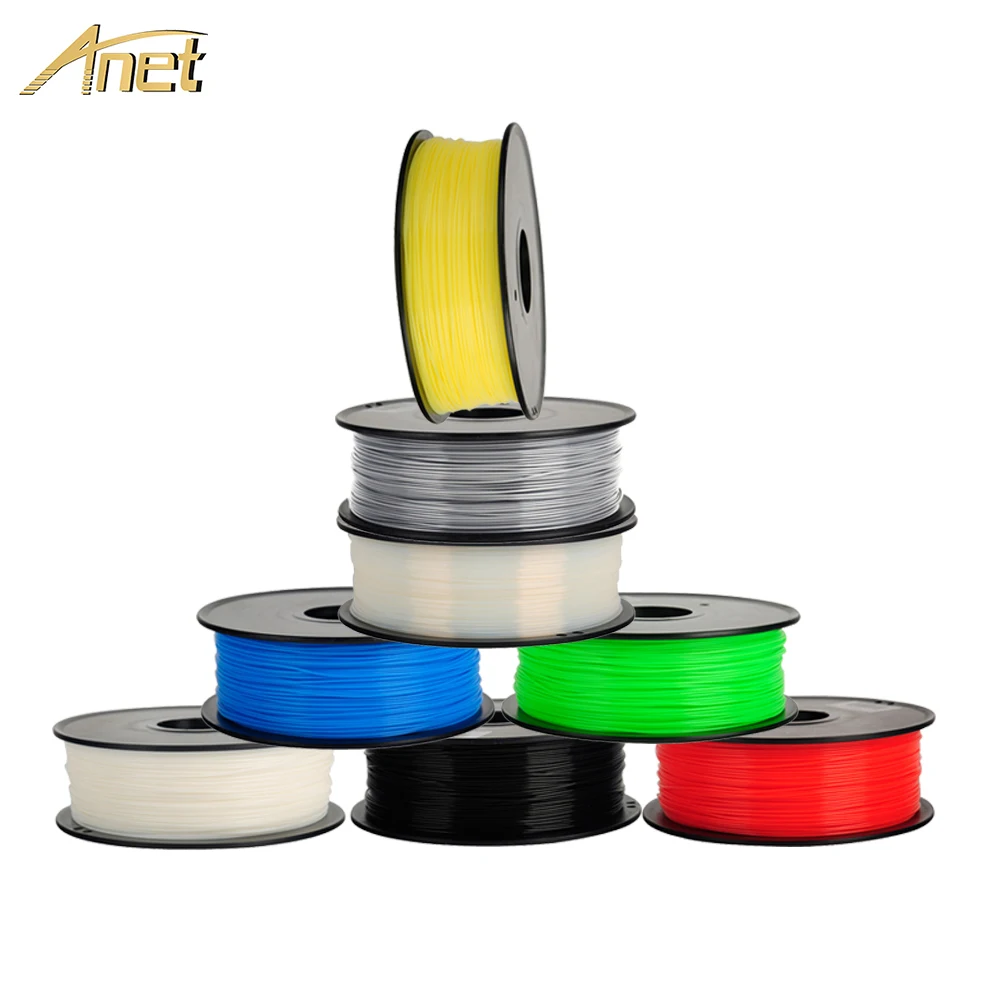 Нить для 3D принтера Anet 1 75 мм кг/катушка PLA печатные материалы Экструдер 3d Ручка