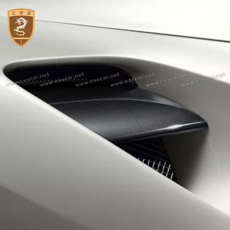 Боковая впускная крышка из углеродного волокна для Ferrari 488 наборы кузовов
