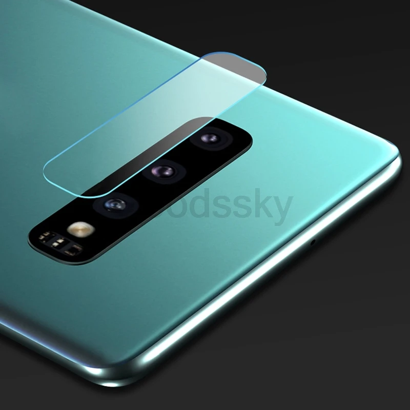50 шт. Настоящее закаленное стеклянный объектив камеры для samsung Galaxy S10 S10e S10+ Стекло Защитная защита для объектива Защитная пленка для samsung S10 плюс