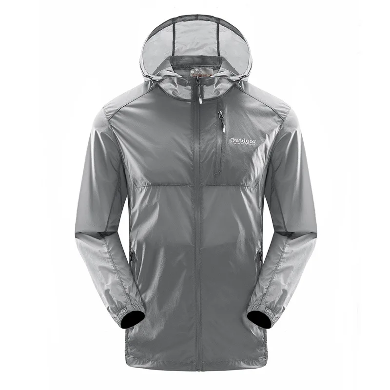

Men Skin Coat UV protection Outdoor Sports Camping Men Shirt Sun Protection Clothes