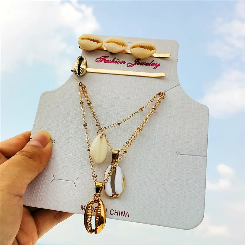 Женская заколка для волос IF YOU Ins ювелирное изделие в виде жемчужной раковины