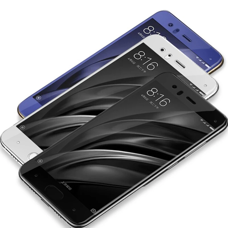 Полное покрытие экрана протектор для Xiaomi Mi6 Mi 6 MCE16 5 15 ''Премиум HD 9H