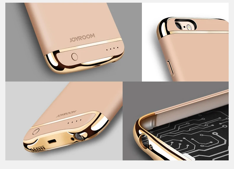 Чехол для зарядного устройства для iphone 6, 6 s, 7, 8 Plus, чехол для внешнего зарядного устройства, Ультратонкий чехол для iphone 6s