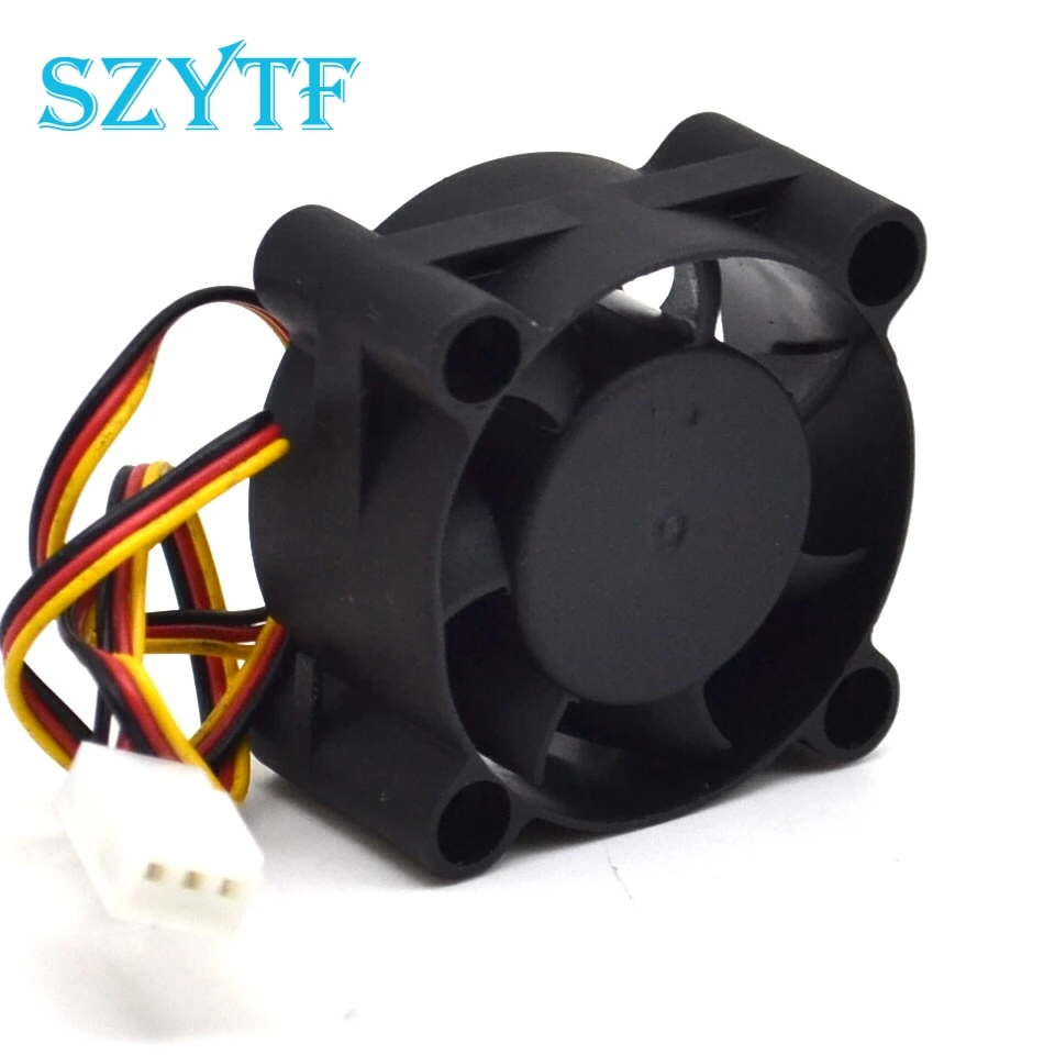 

SZYTF 4020HH12B-NF4 4cm 40mm DC12V 0.24A double ball 3 wire 40*40*20MM cooling fan 100 pcs/lot