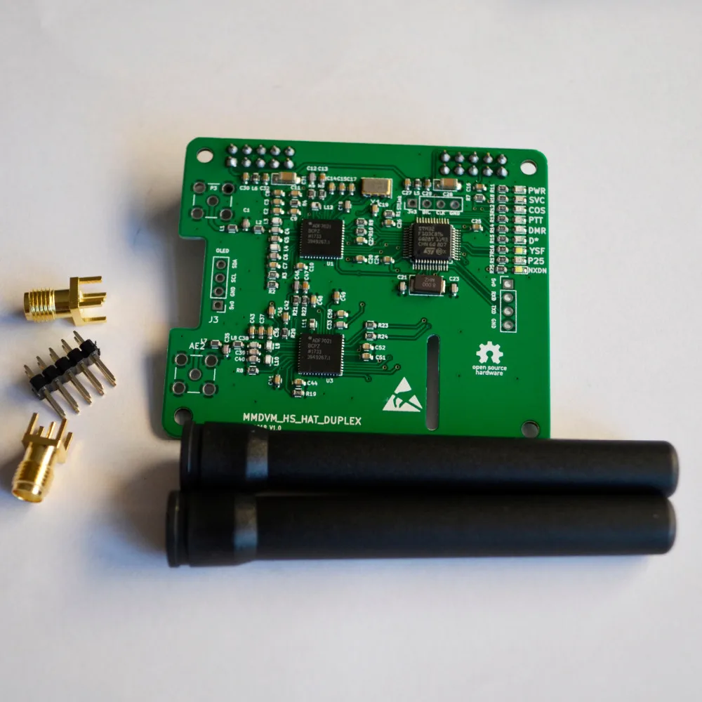 MMDVM дуплексная точка доступа RX TX UHF VHF P25 DMR YSF NXDN слот 1 + 2 для Raspberry pi|Защитные стёкла