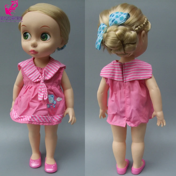 

Elsa Anna Doll clothes dress for 16inch 40CM Sharon prince doll dress for elsa and anna doll outfits