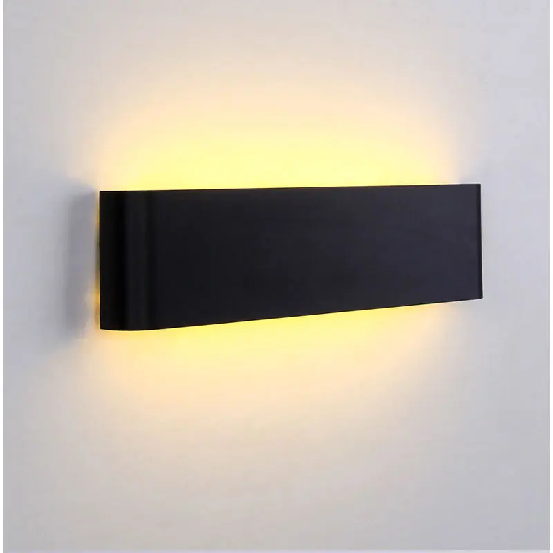 

Modern LED wall lamp 12W wall light for bathroom aluminum wall sconce home decoration Mirror Lights Super thin lighting fixture