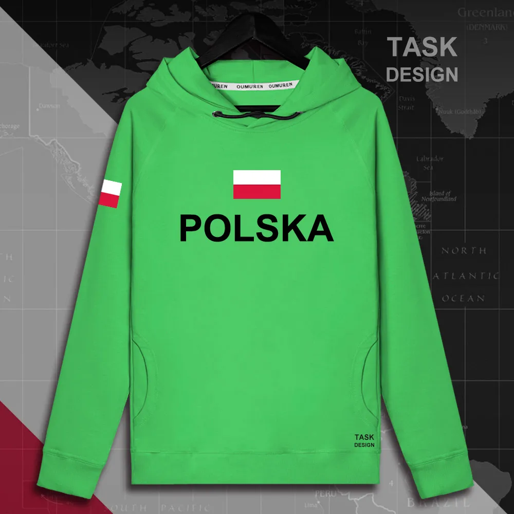 Польская польская Толстовка POLAK POLSKA POL мужские пуловеры с капюшоном толстовки
