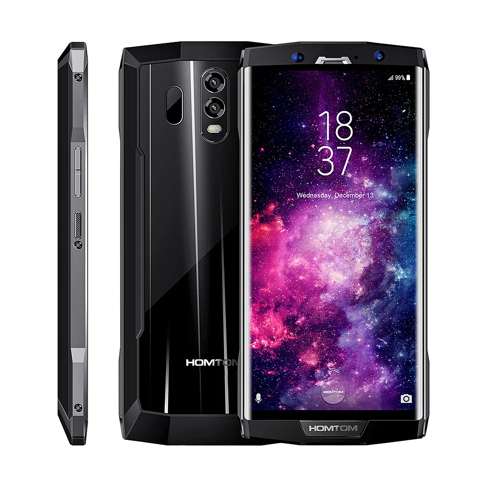 Оригинальный HOMTOM HT70 смартфон 6 0 'ཎ:9 Android 7 MTK6750T Восьмиядерный 4 Гб ОЗУ 64 ПЗУ 10000
