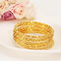 bangrui wholesale gold color ethiopian bangle bracelet bangle african women jewelry gold dubai big circle bangles