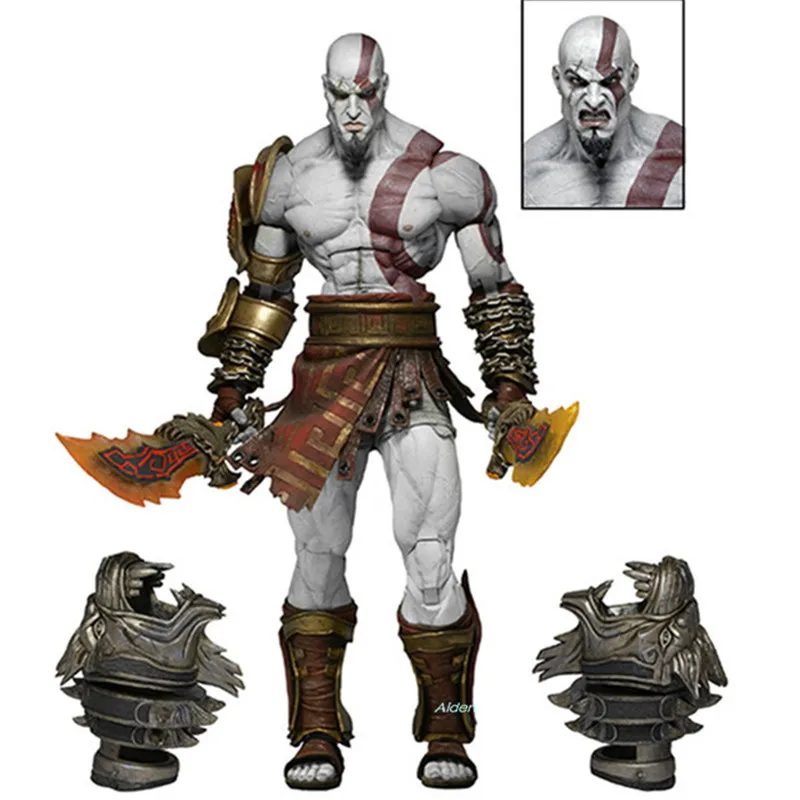 Spartans Demigod Kratos God of War III лопасти Хаоса призрак Спарты ПВХ фигурка модель игрушки