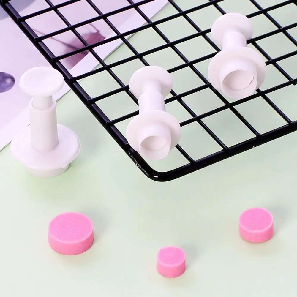 Пластиковая круглая форма Рождественский резак для печенья украшения подарков