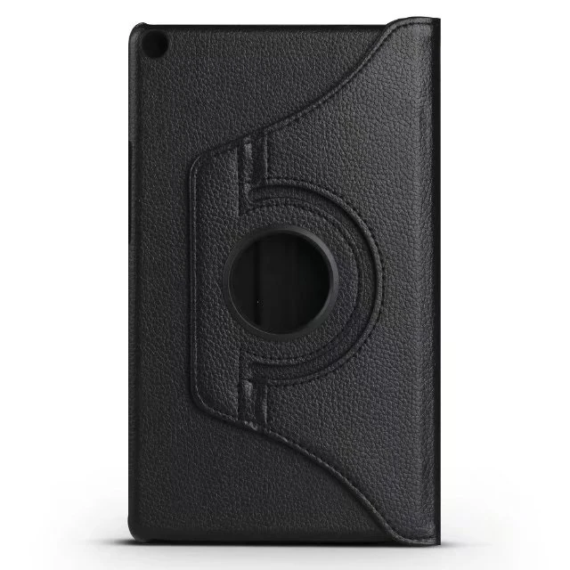 Черный Вращающийся на 360 градусов чехол для huawei MediaPad T3 8,0 KOB-L09 KOB-W09 подставка смарт-чехол PU чехол для Honor Play Pad 2 Чехол на планшет 8 дюймов - Цвет: Черный