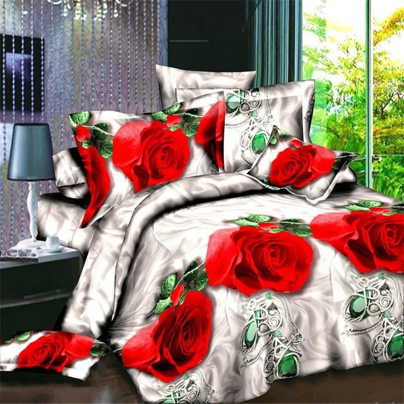 Роскошный комплект постельного белья большого размера с 3d рисунком панды