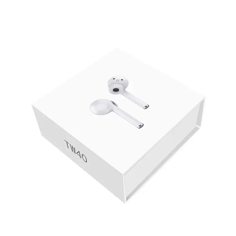 Yiwa TW40 TWS сенсорное управление Bluetooth беспроводные наушники Беспроводная гарнитура наушники для Xiaomi iPhone