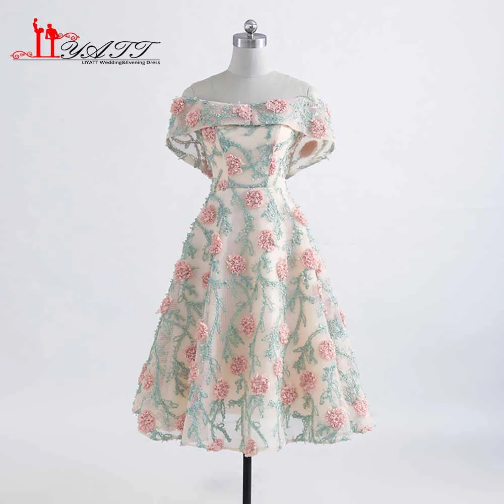 Женское коктейльное платье Robe De Soiree короткое элегантное вечернее с вырезом