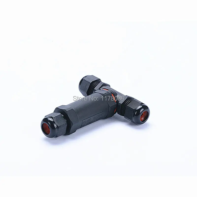 Провода соединители t-типа лампы IP68 водонепроницаемый разъем электрические