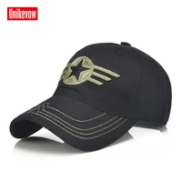 1piece army cap baseball cap men sports leisure hats star embroidery sport cap for men and women 100 cotton cap