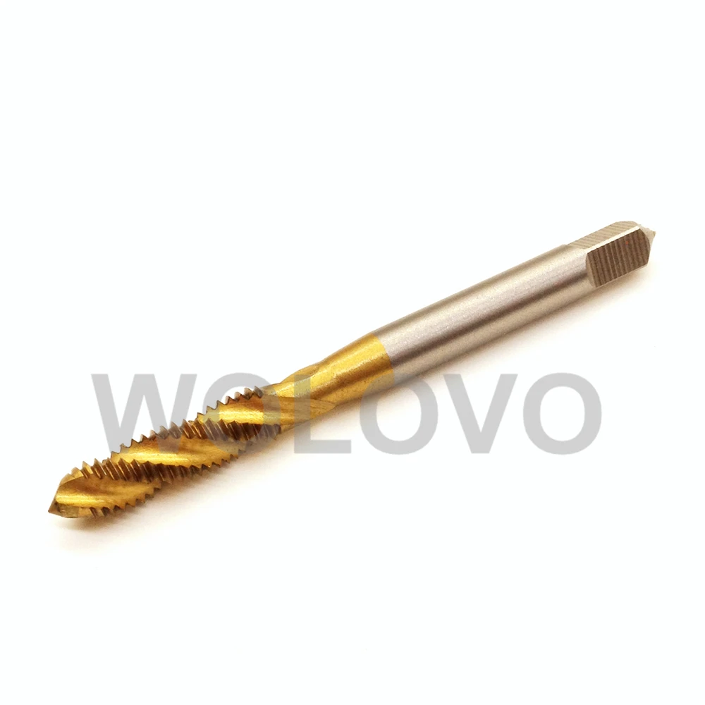 Спиральная резьба HSS M5 5 мм * 0 8 метрическая Метчик сверло с покрытием Ti|tap drill|screw