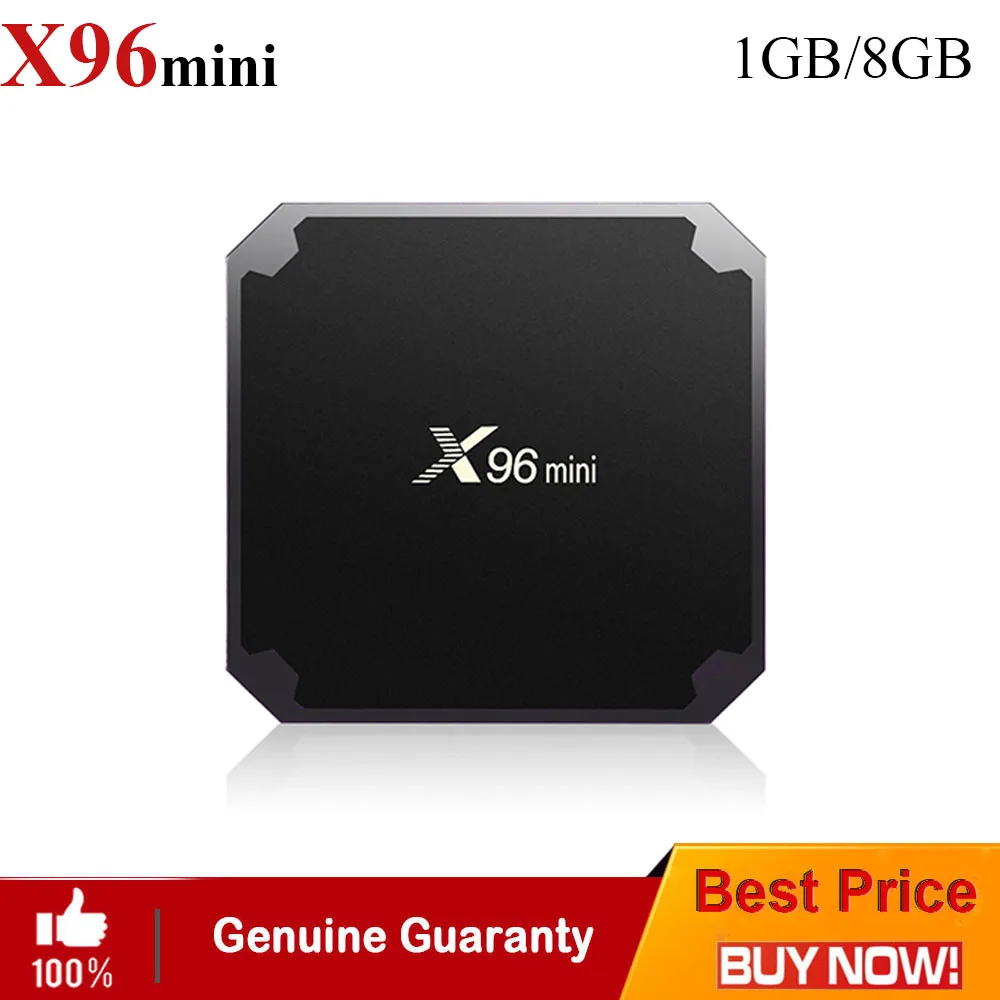 X96 Мини Android 7 1 Smart ТВ коробка ГБ 8 Amlogic S905W 4 ядра 2 ГГц Wi Fi К потокового медиаплеер
