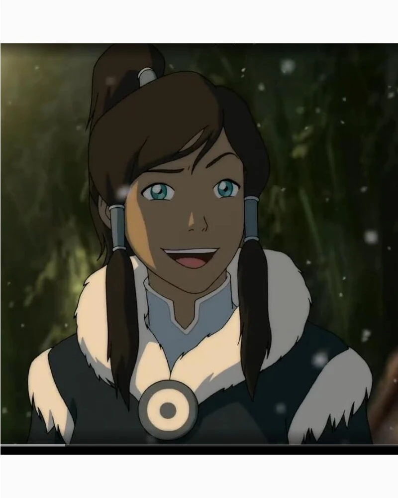Аватар: The Legend of Korra костюм для косплея парик толстый Бесплатная доставка на