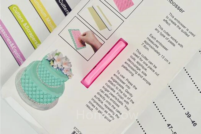 1 шт./лот пластиковые решетчатые штампы для тиснения печенья печати пресс форма