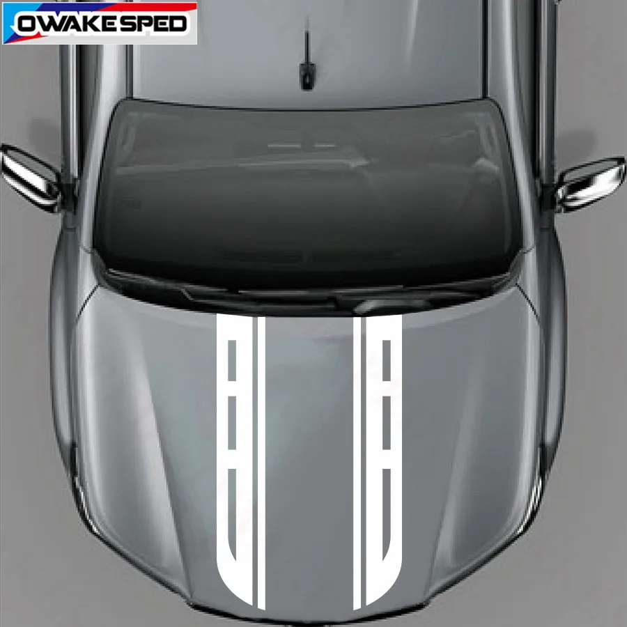 Наклейка на капюшон для Toyota Hilux Revo Vigo 2012 2018 декоративная наклейка двигатель
