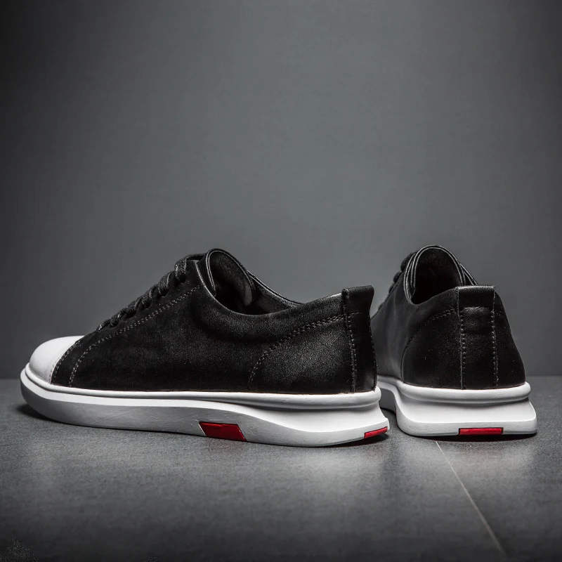 Весенняя Мужская обувь из натуральной коровьей кожи Мужские лоферы для улицы